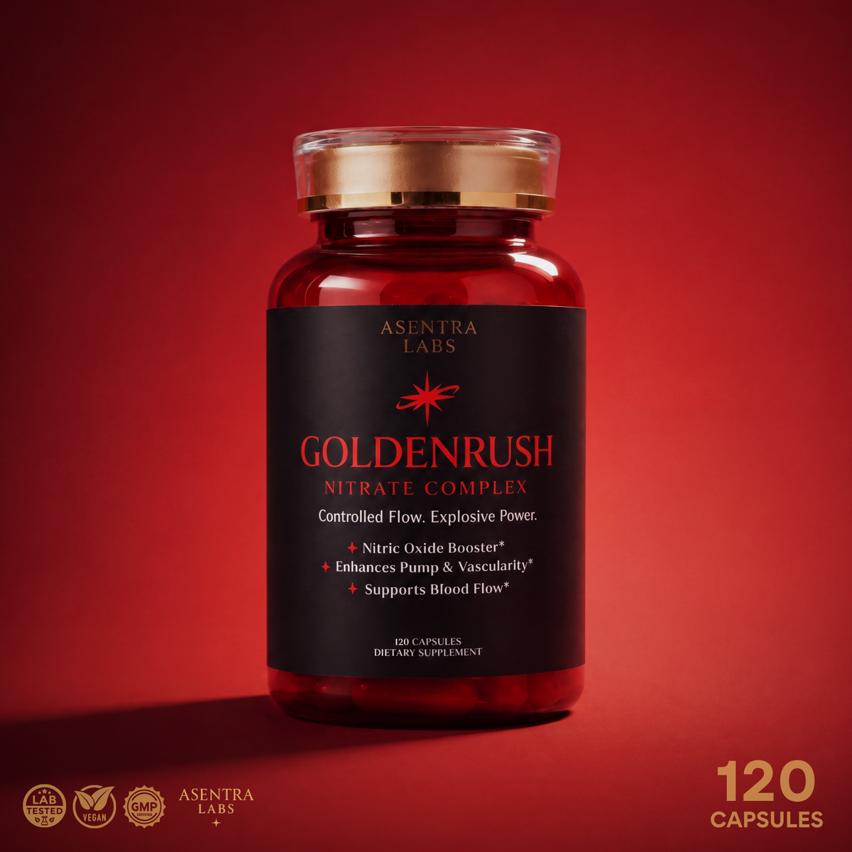 GoldenRush™ – Nitric Oxide Pump Support
