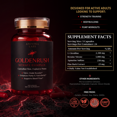 GoldenRush™ – Nitric Oxide Pump Support